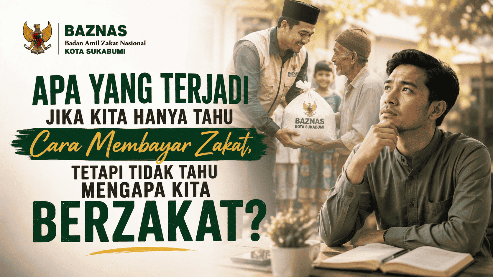 Apa yang Terjadi Jika Kita Hanya Tahu Cara Membayar Zakat, tetapi Tidak Tahu Mengapa Kita Berzakat?
