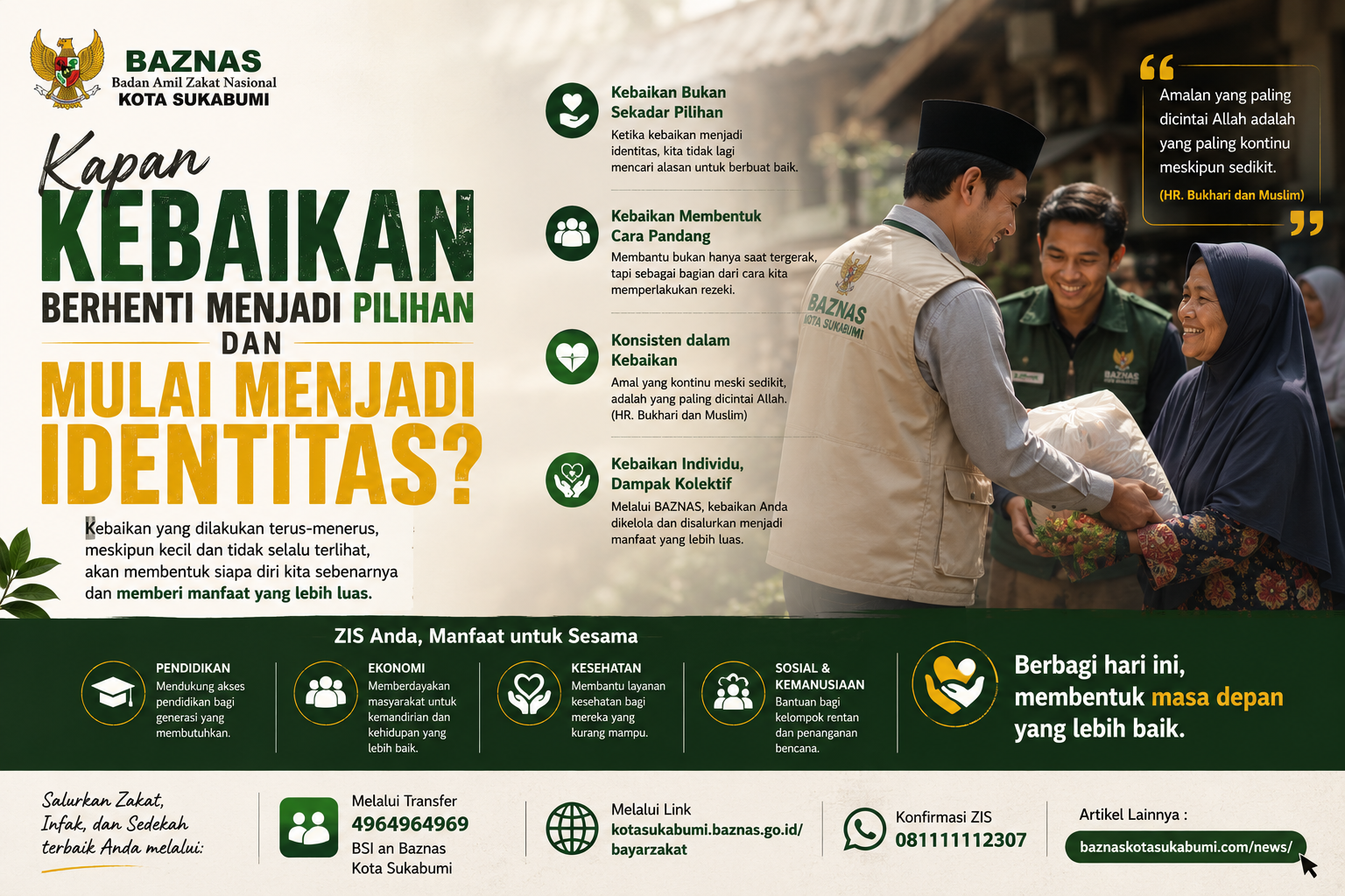 Kapan Kebaikan Berhenti Menjadi Pilihan dan Mulai Menjadi Identitas?