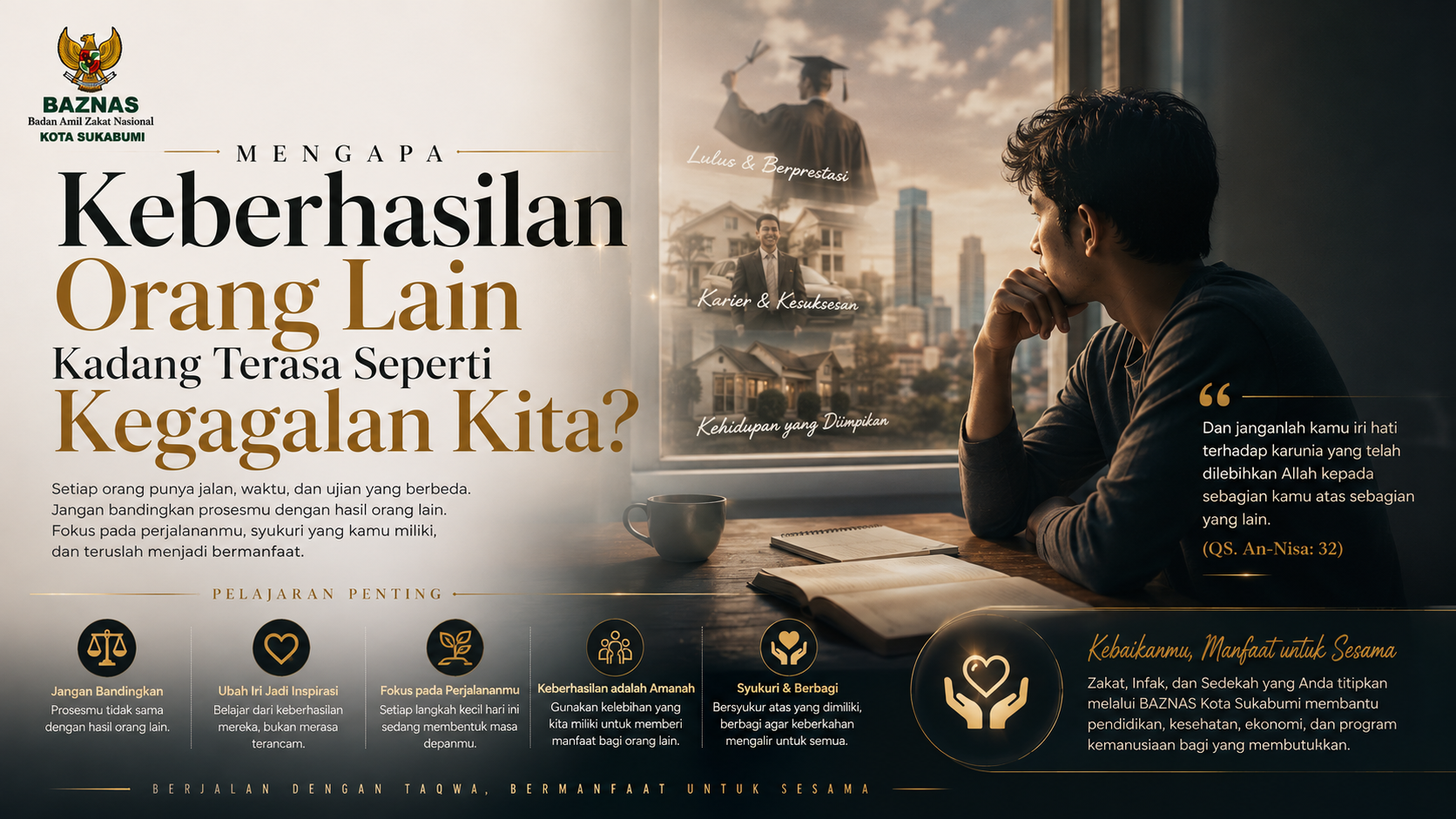 Mengapa Keberhasilan Orang Lain Kadang Terasa Seperti Kegagalan Kita?