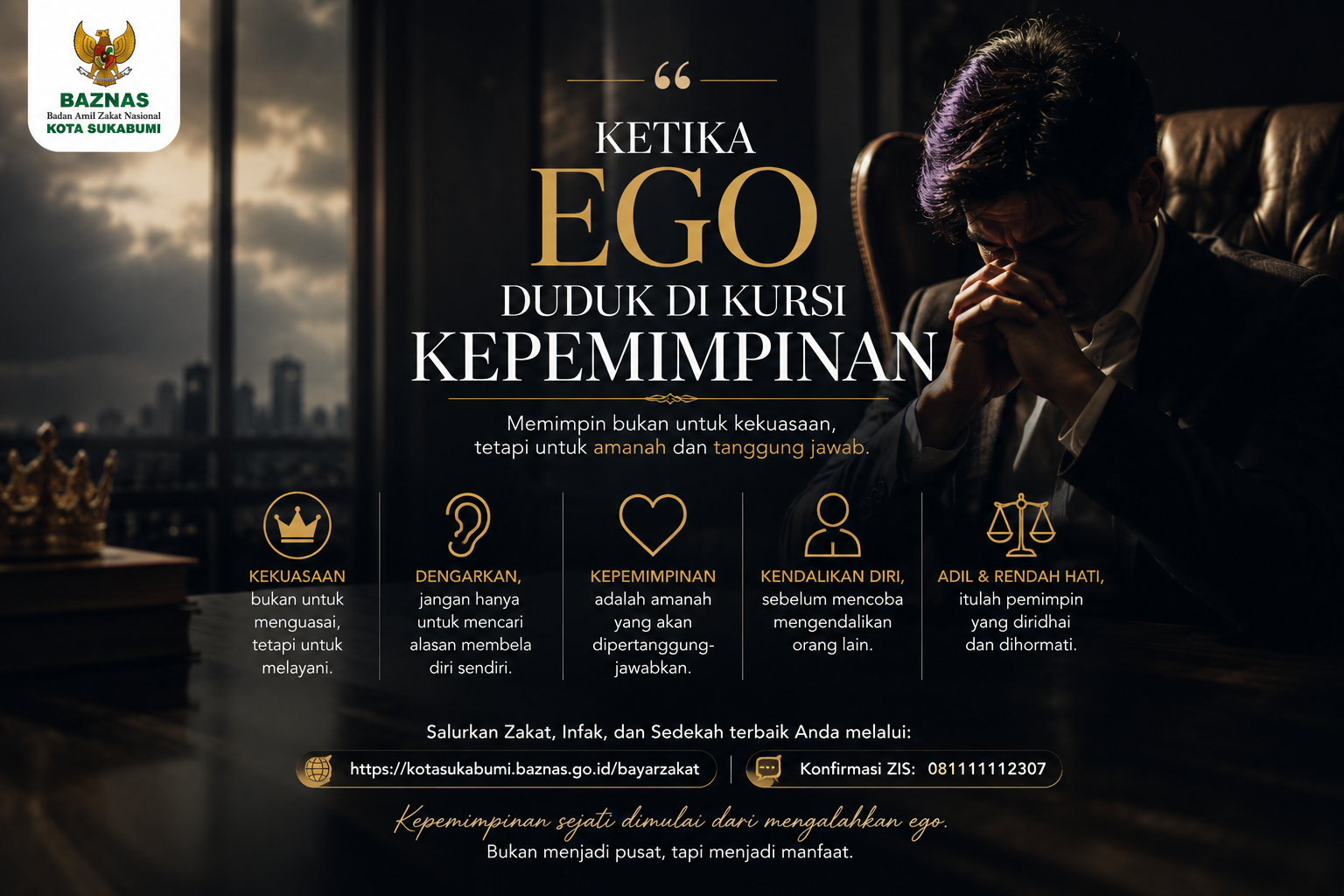 Ketika Ego Duduk di Kursi Kepemimpinan