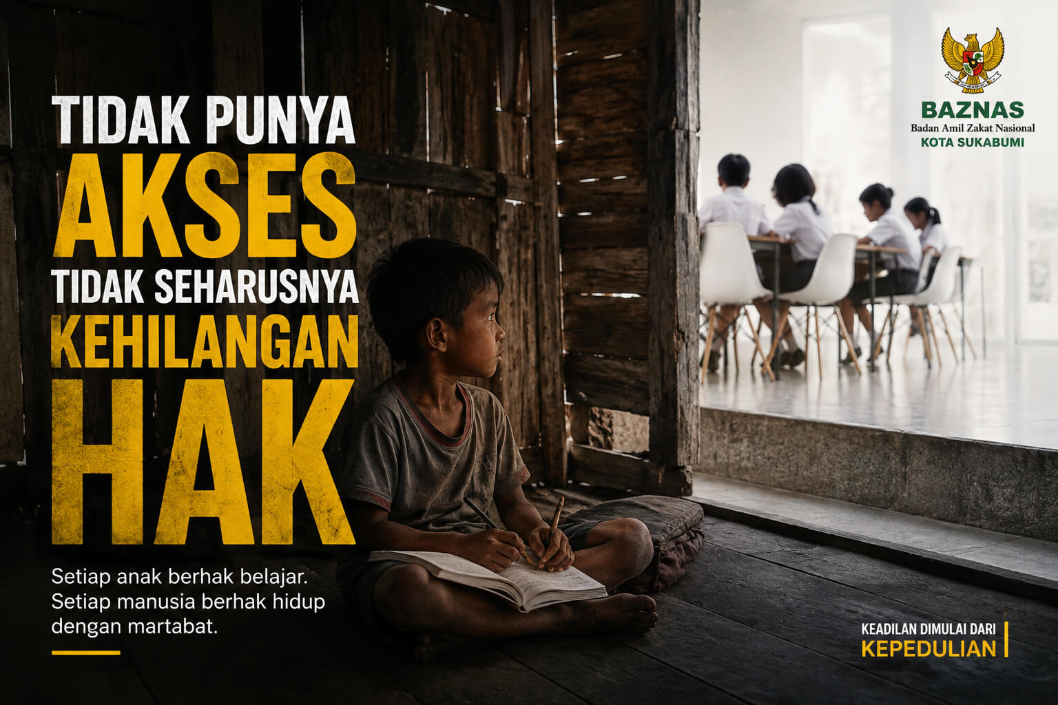 Yang Tidak Punya Akses Tidak Seharusnya Kehilangan Hak