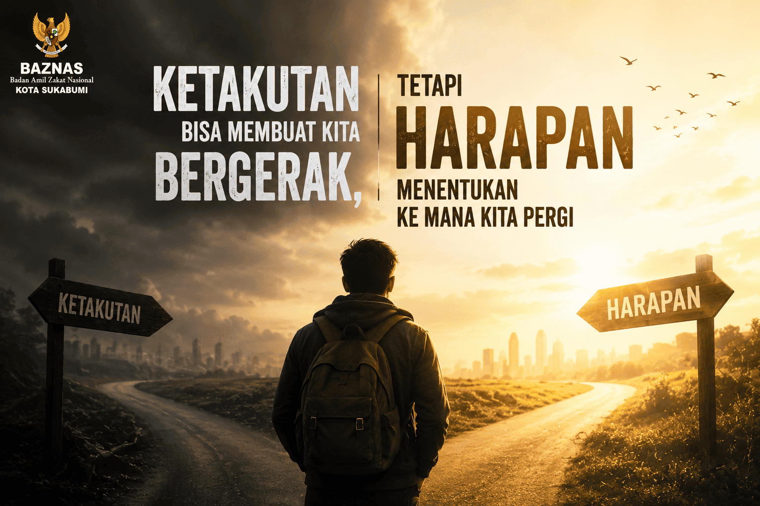Ketakutan Bisa Membuat Kita Bergerak, tetapi Harapan Menentukan ke Mana Kita Pergi