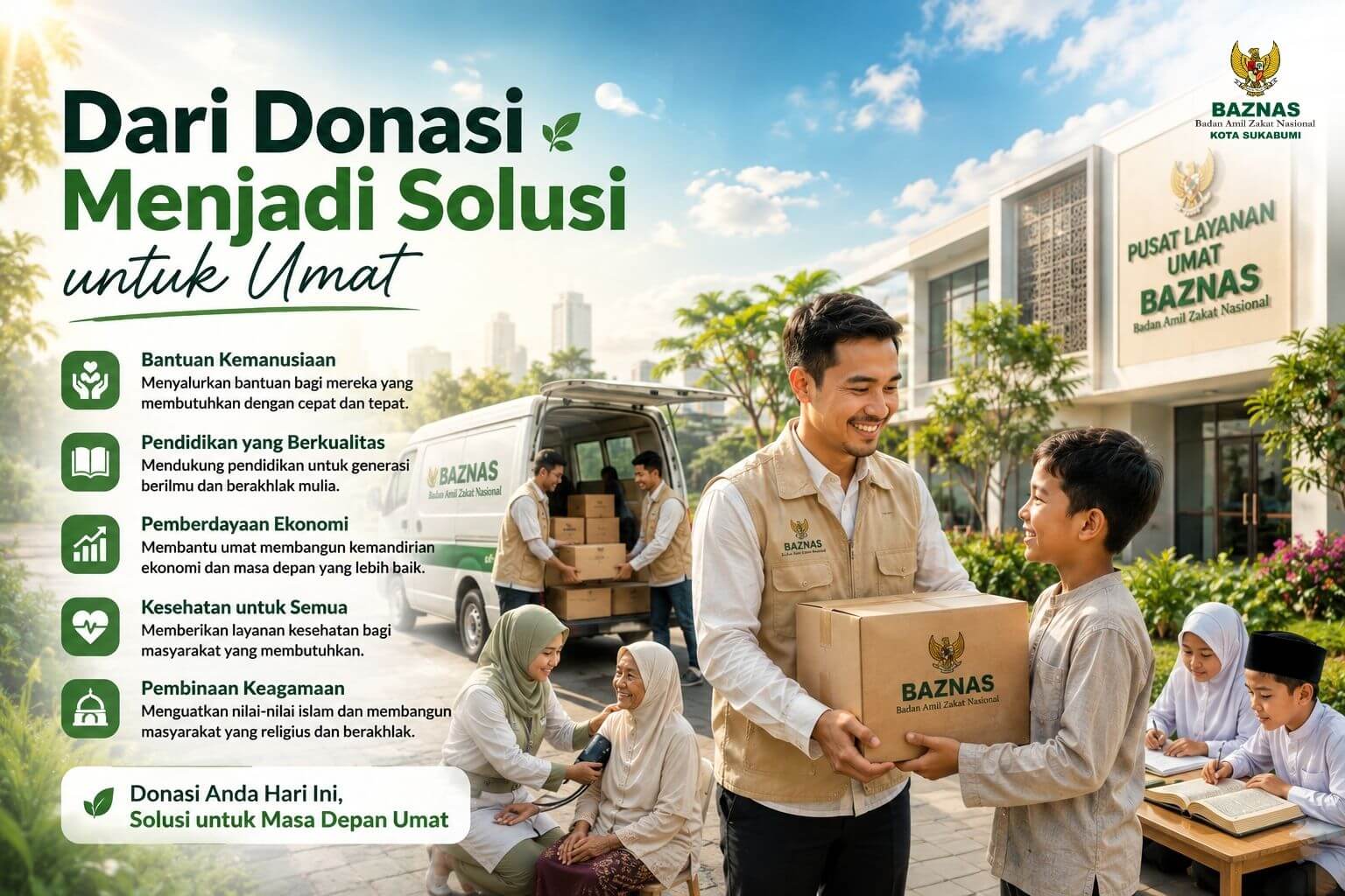 Dari Donasi Menjadi Solusi untuk Umat 