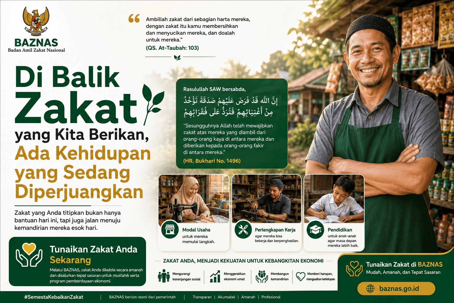 Di Balik Zakat yang Kita Berikan, Ada Kehidupan yang Sedang Diperjuangkan