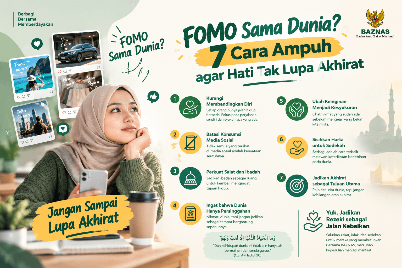 FOMO Sama Dunia 7 Cara Ampuh agar Hati Tak Lupa Akhirat