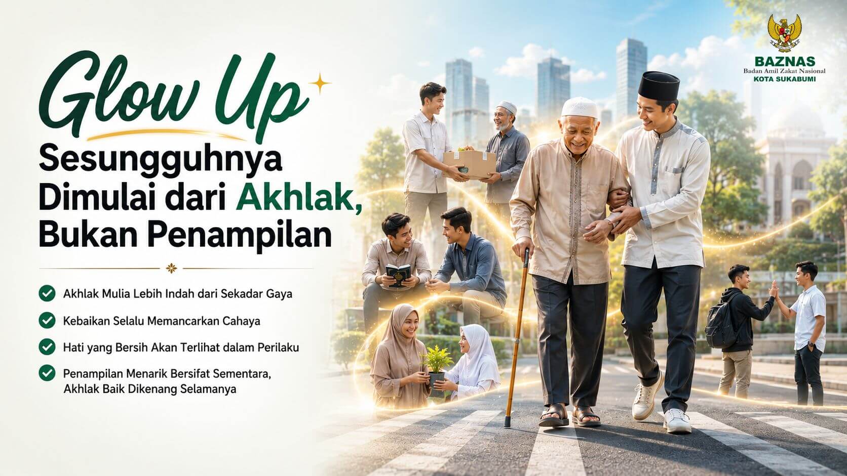 Glow Up Sesungguhnya Dimulai dari Akhlak, Bukan Penampilan 