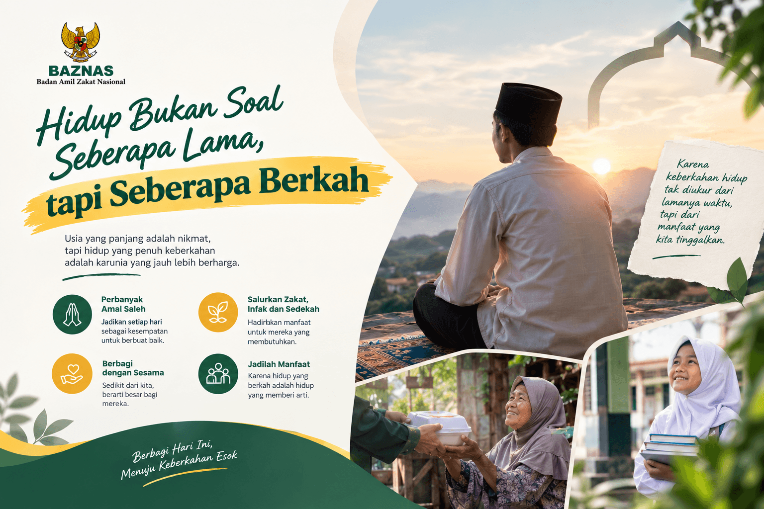 Hidup Bukan Soal Seberapa Lama, tapi Seberapa Berkah