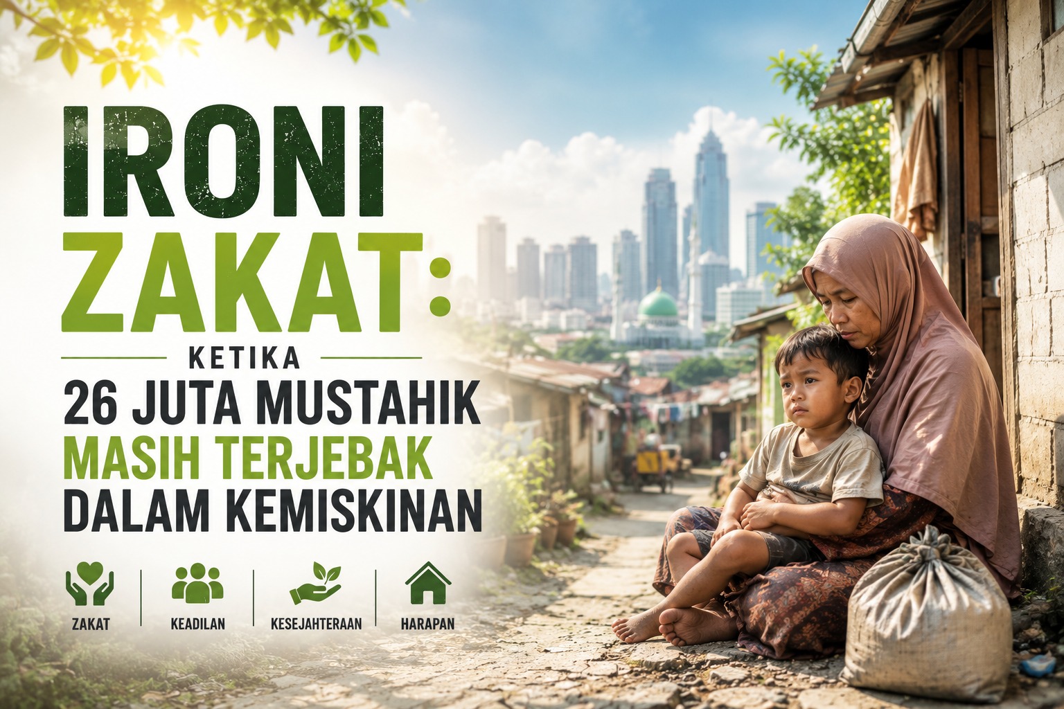 Ironi Zakat: Ketika 26 Juta Mustahik Masih Terjebak dalam Kemiskinan