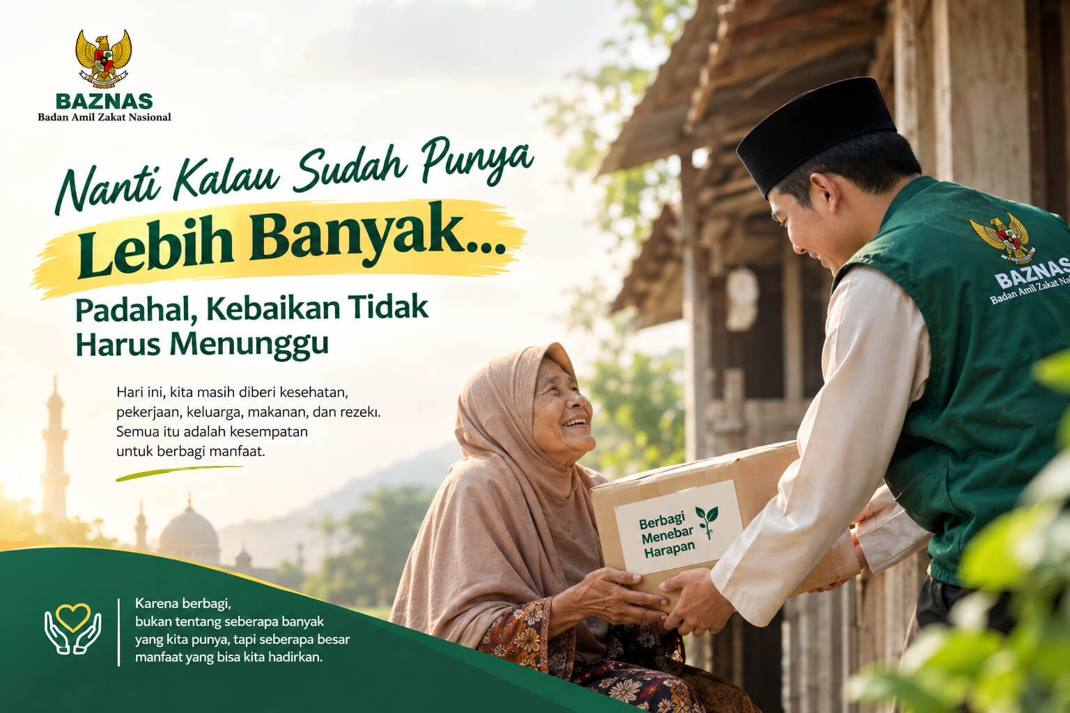 Jangan Remehkan Kebaikan Amal Dahsyat yang Bisa Menyelamatkan Kita