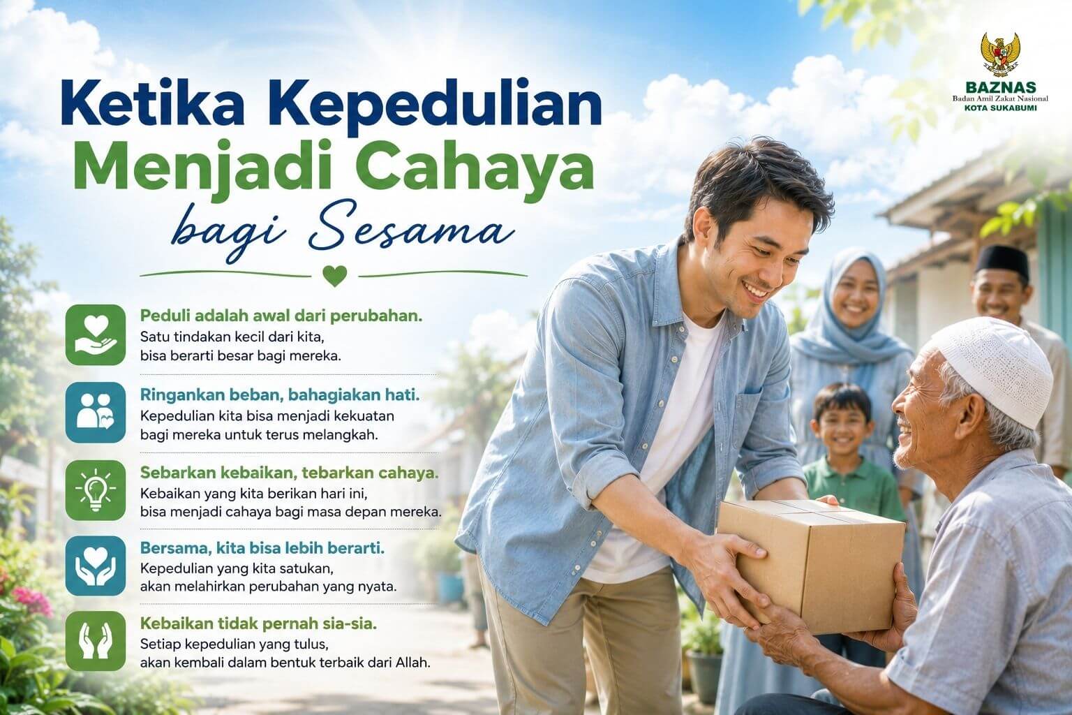 Ketika Kepedulian Menjadi Cahaya bagi Sesama