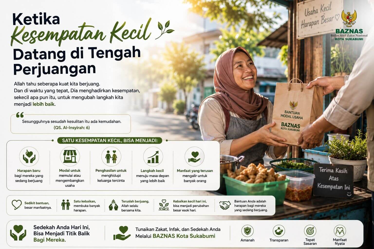 Ketika Kesempatan Kecil Datang di Tengah Perjuangan 