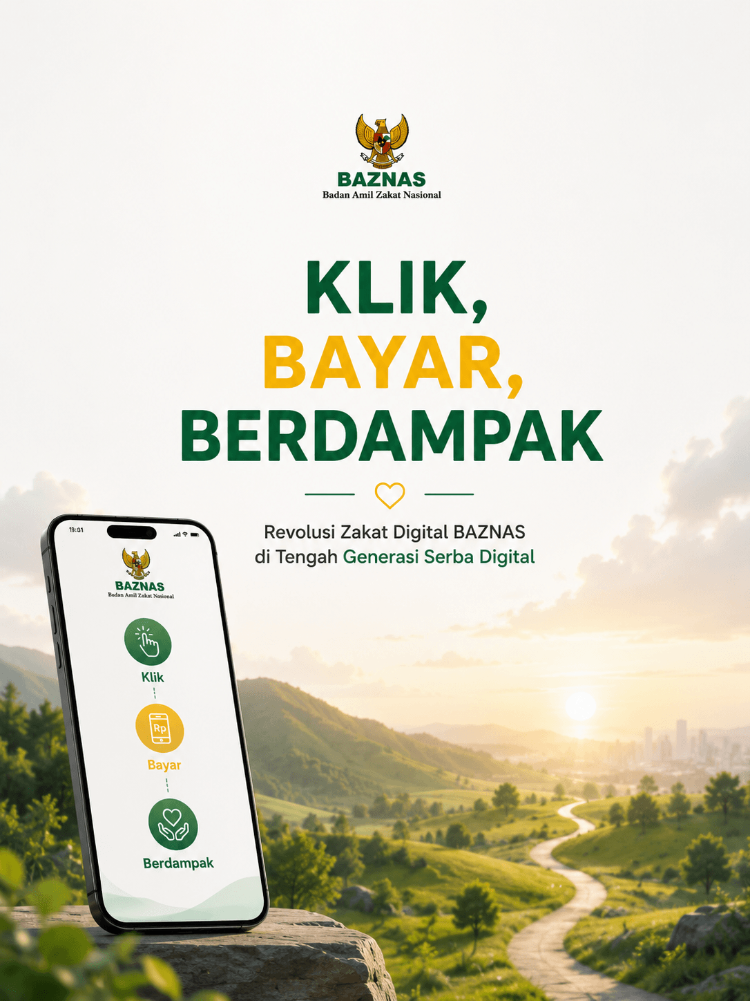 Klik, Bayar, Berdampak: Revolusi Zakat Digital BAZNAS di Tengah Generasi Serba Digital