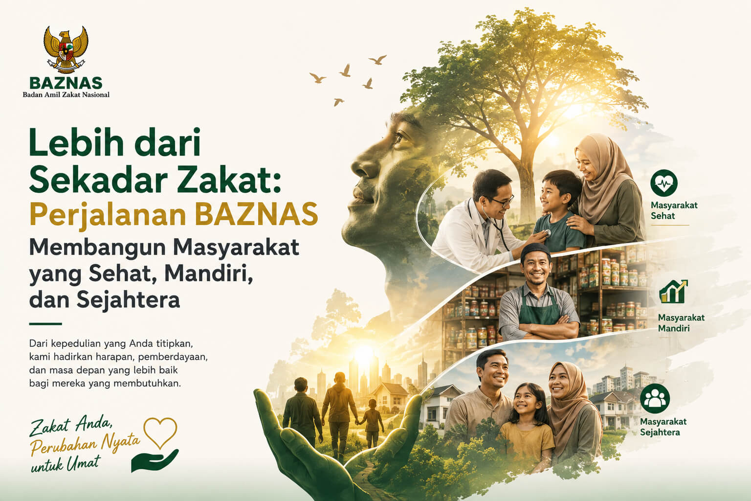 Lebih dari Sekadar Zakat Perjalanan BAZNAS Membangun Masyarakat yang Sehat, Mandiri, dan Sejahtera