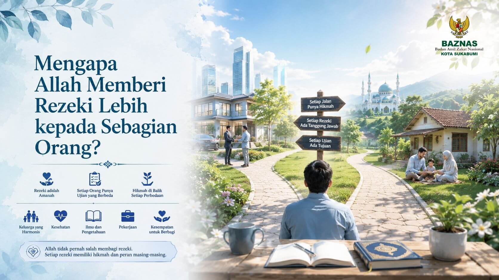 Mengapa Allah Memberi Rezeki Lebih kepada Sebagian Orang 