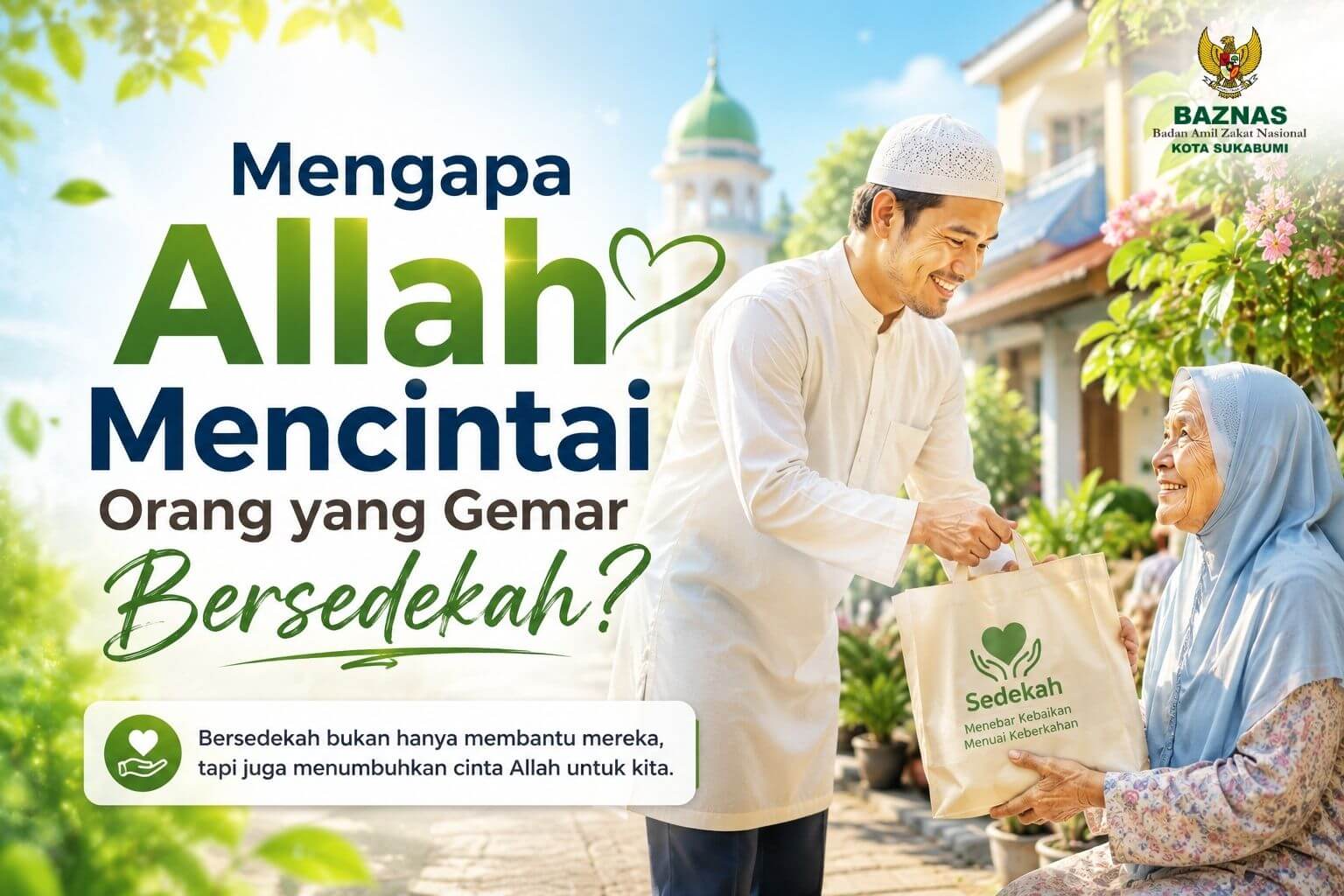 Mengapa Allah Mencintai Orang yang Gemar Bersedekah?
