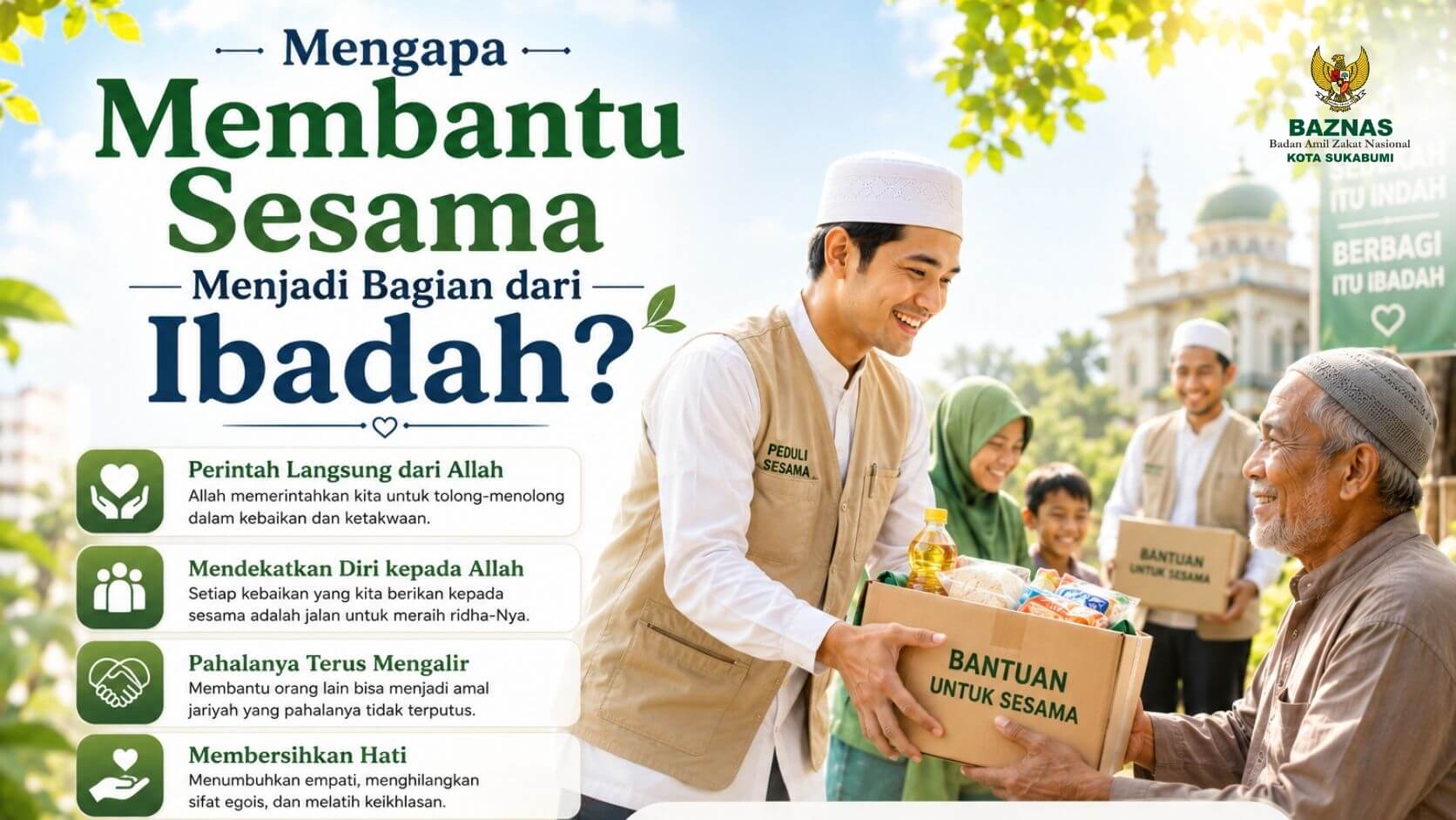 Mengapa Membantu Sesama Menjadi Bagian dari Ibadah 