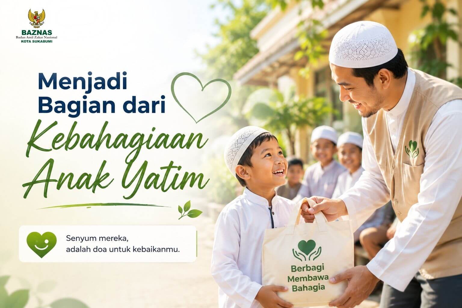 Menjadi Bagian dari Kebahagiaan Anak Yatim