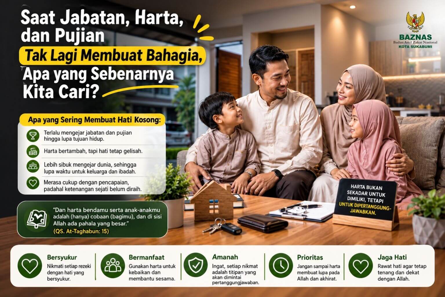 Saat Jabatan, Harta, dan Pujian Tak Lagi Membuat Bahagia, Apa yang Sebenarnya Kita Cari 