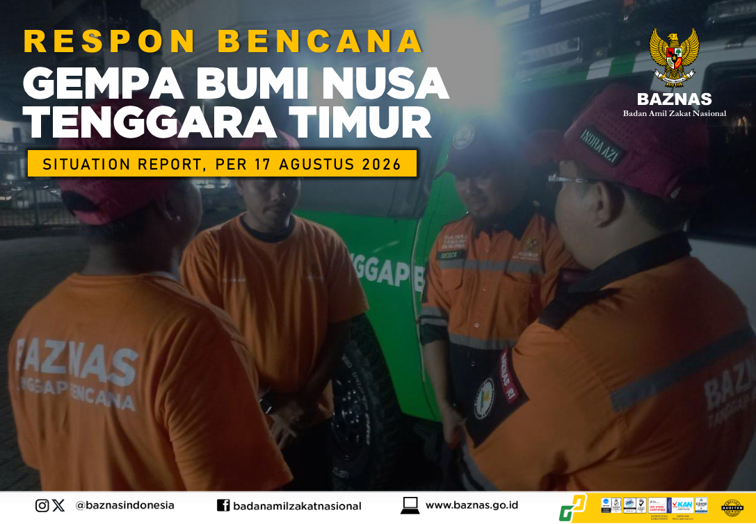 BAZNAS Kerahkan Tim Respons Bencana untuk Bantu Warga Terdampak Gempa NTT