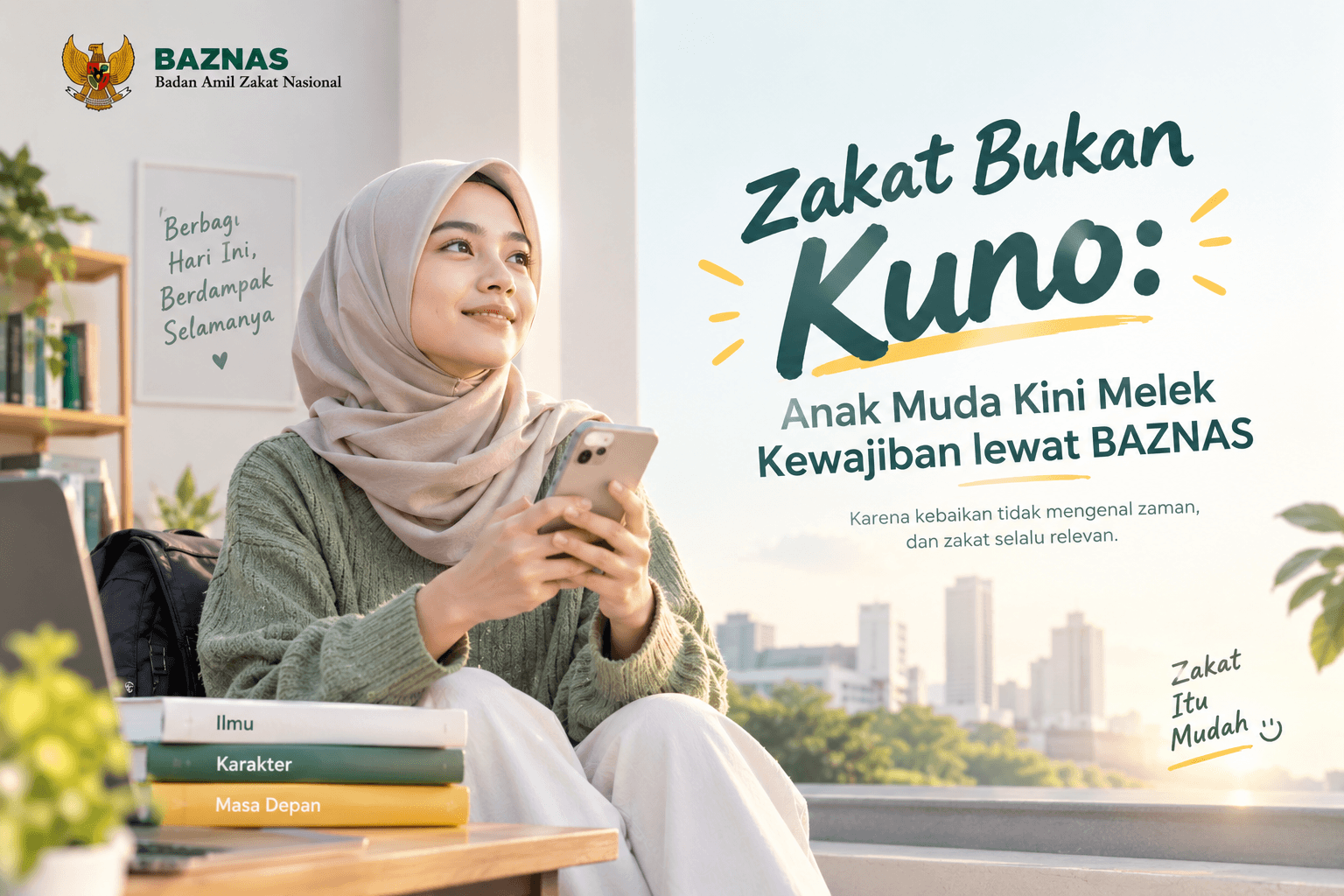 Zakat Bukan Kuno Anak Muda Kini Melek Kewajiban lewat BAZNAS