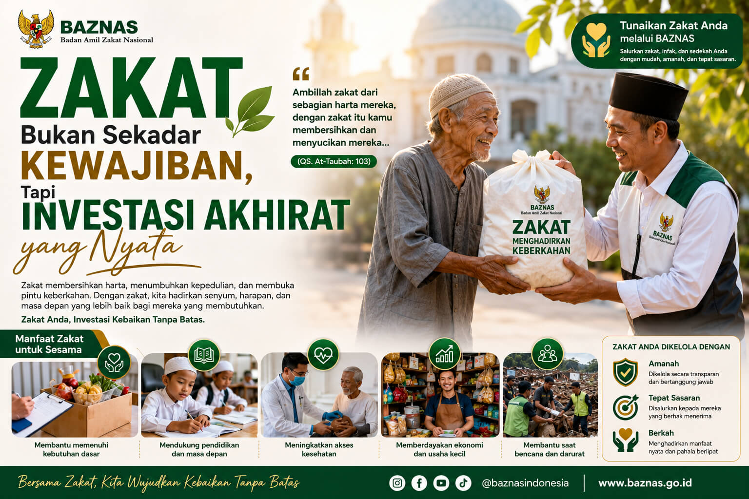 Zakat Bukan Sekadar Kewajiban, Tapi Investasi Akhirat yang Nyata