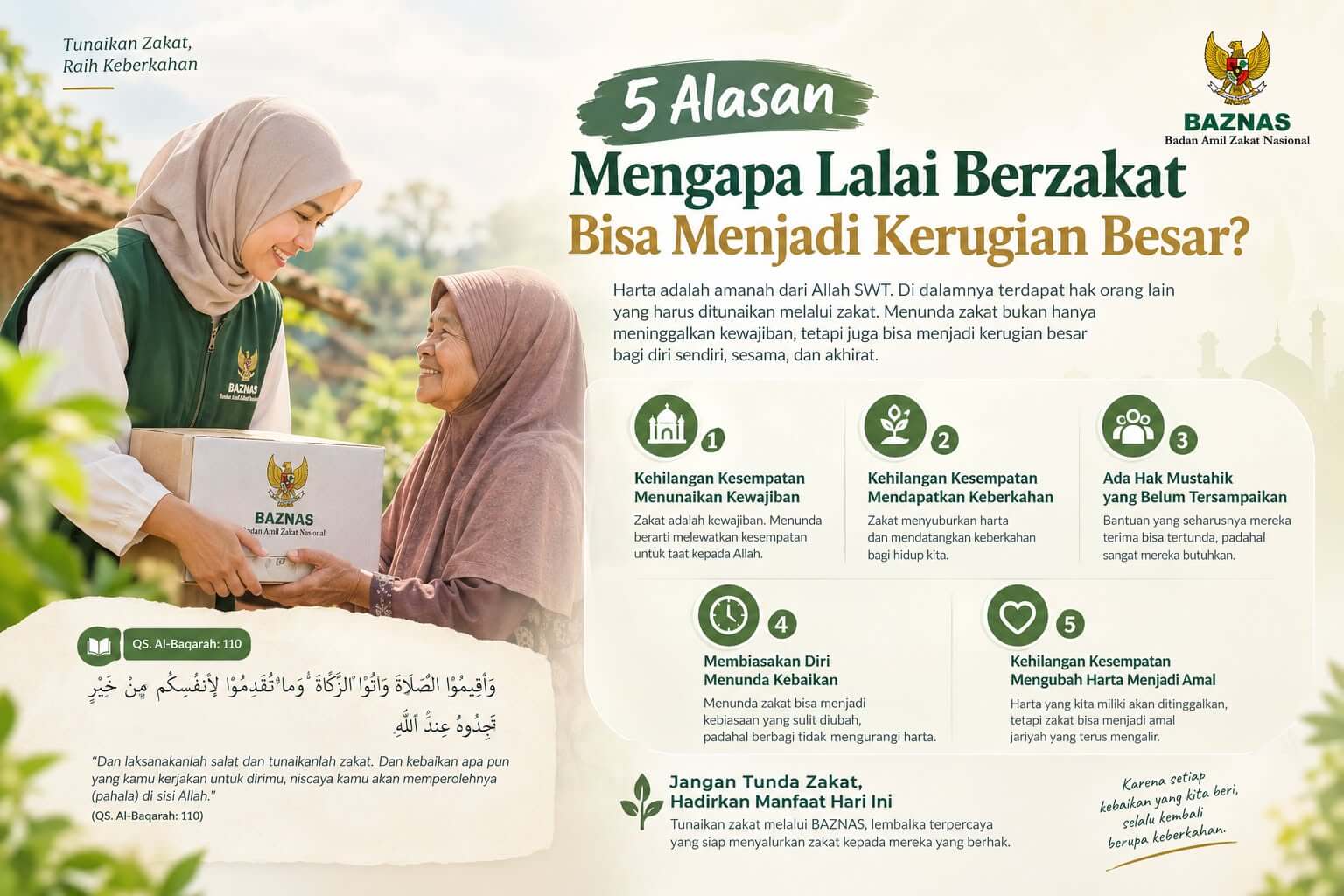 5 Alasan Mengapa Lalai Berzakat Bisa Menjadi Kerugian Besar
