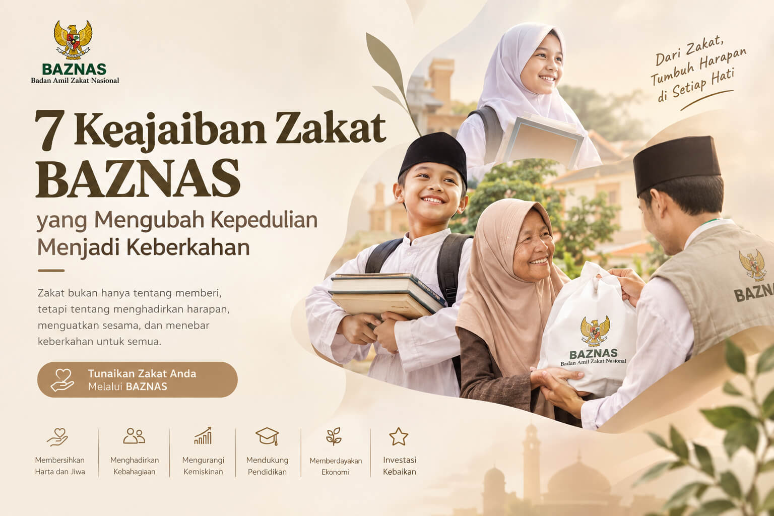 7 Keajaiban Zakat BAZNAS yang Mengubah Kepedulian Menjadi Keberkahan