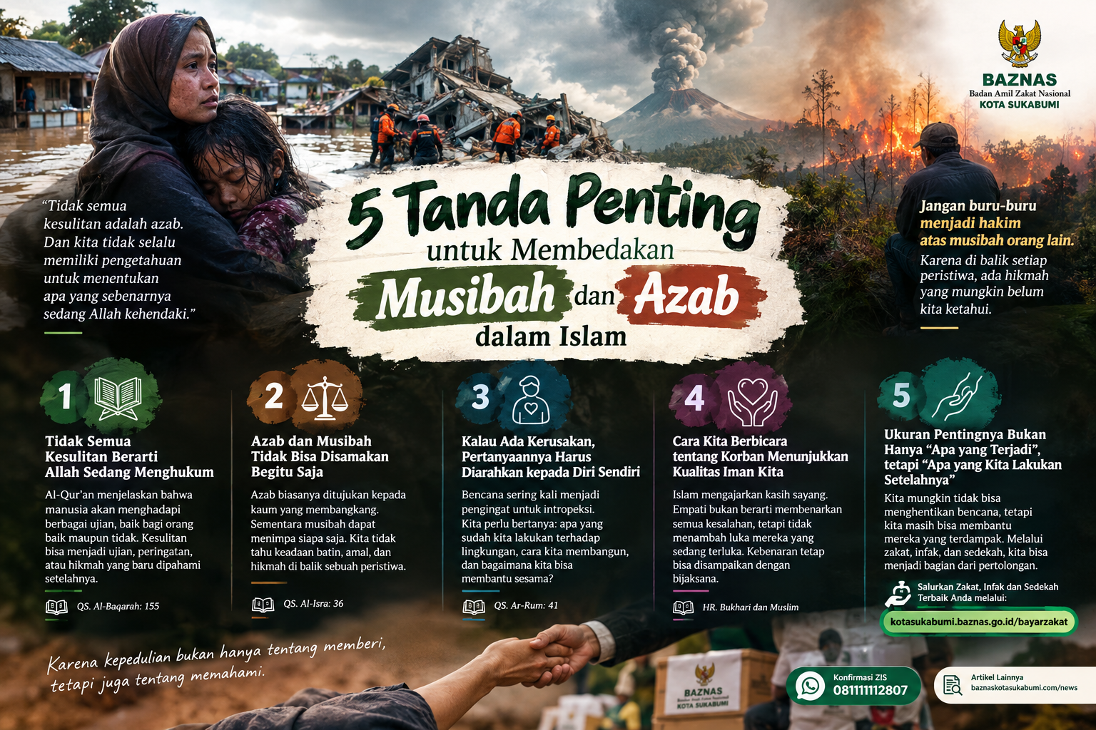 5 Tanda Penting untuk Membedakan Musibah dan Azab dalam Islam