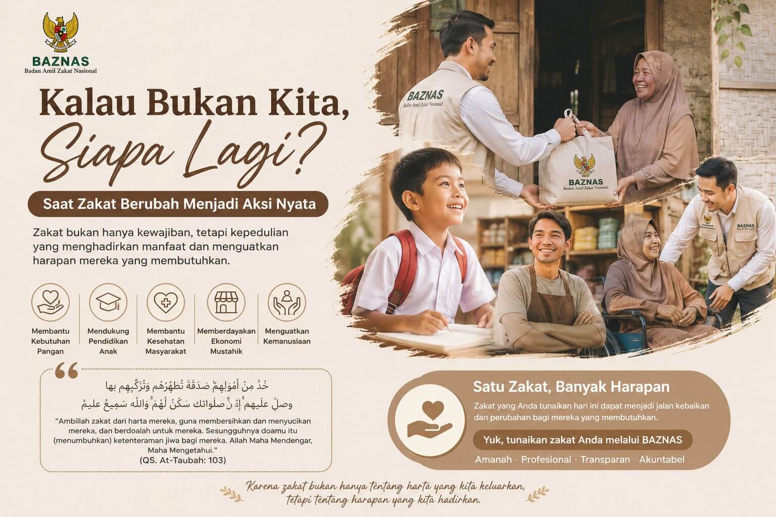 Kalau Bukan Kita, Siapa Lagi Saat Zakat Berubah Menjadi Aksi Nyata
