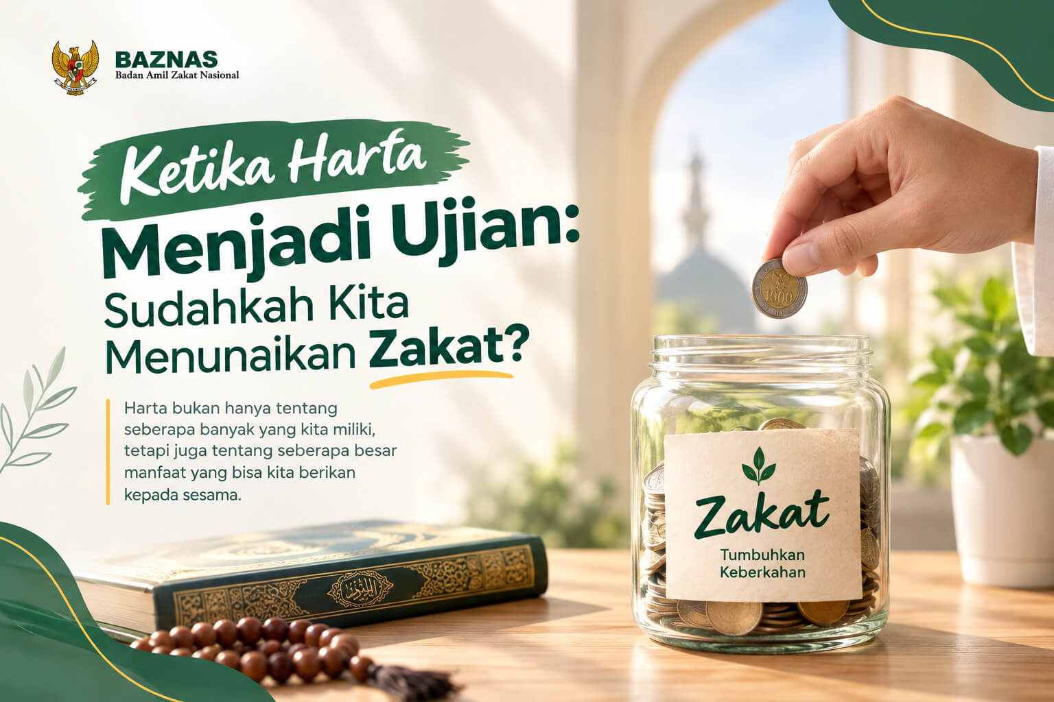 Ketika Harta Menjadi Ujian: Sudahkah Kita Menunaikan Zakat?