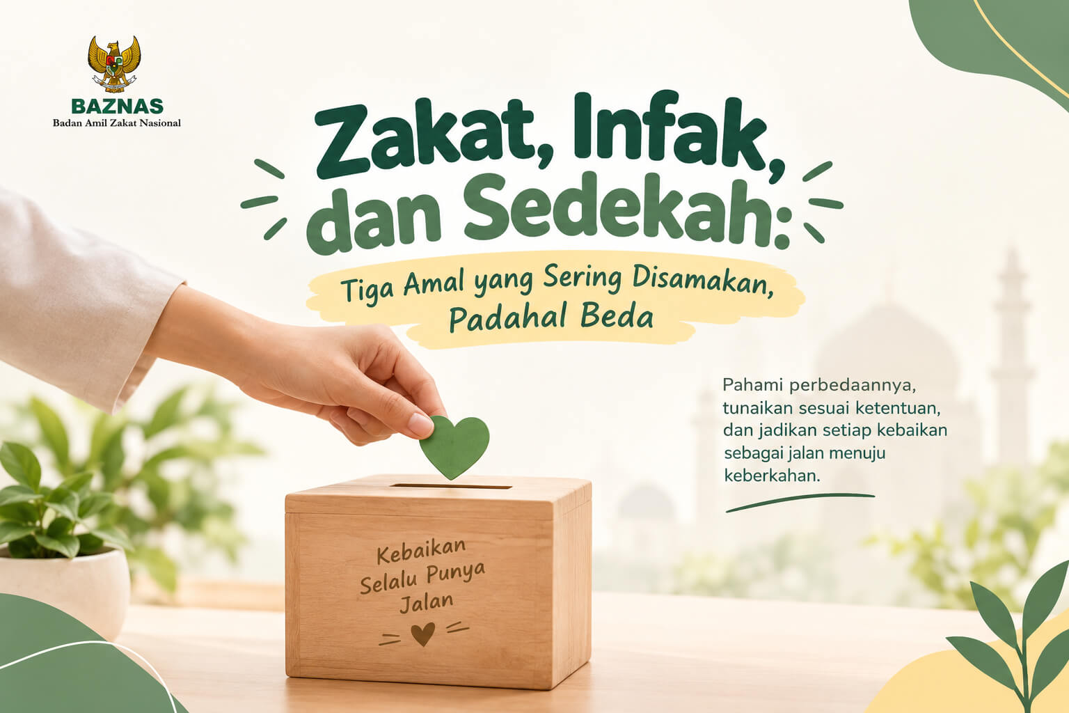 Zakat, Infak, dan Sedekah: 3 Amal yang Sering Disamakan, Padahal Beda